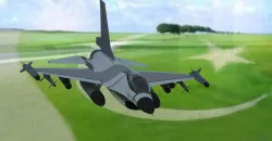 F16 Fighting falcon in PAF color scheme