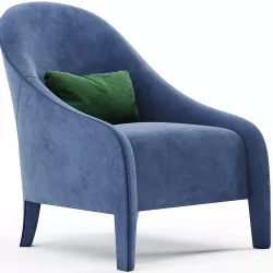 FENDI FF Audrey armchair 3D model