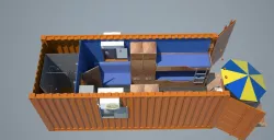 Four Man Accommadation