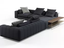 Freeman Corner Sofa System C 3D model