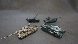 Fully functional Driveable  Main Battle Tanks Pack UE4 Low-poly  3D model