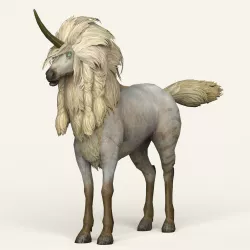 Game Ready Unicorn Low-poly  3D model
