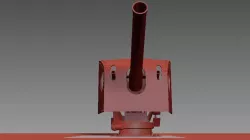 Ground artillery 3dmold 3D model