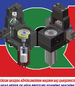 Head Mixer of high pressure foaming machine 