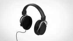 Headphones - Qpad Style Low-poly  3D model