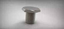 Hexagonal Head threaded bolt