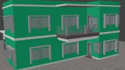 House sweet house 3D Model Low Poly Low-poly  3D model