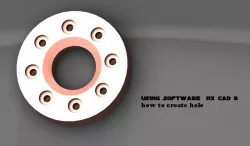 How to Create Hole in NX CAD