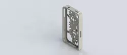 iPhone Case with moving gears on back