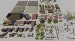 Jungle Vegetation and Props Pack UE4 Low-poly  3D model