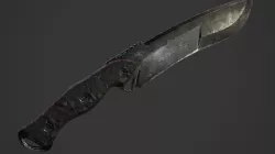 Knife Cherokke Low-poly  3D model