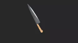 Knife of Michael Myers Low-poly  3D model