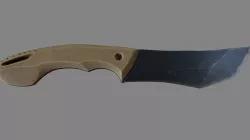 Knife RD Low-poly  3D model