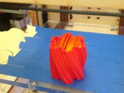 Koch Snowflake Vase 1