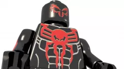 Lego Spiderman 2099 Low-poly  3D model