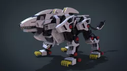 Liger Zero Low-poly  3D model