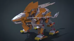 Liger Zero Schnieder Low-poly  3D model