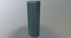 London Angel Court Low-poly  3D model