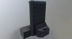 London Brittanic Tower Low-poly  3D model