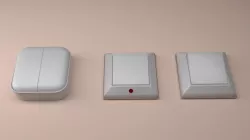 Low poly switches 1 Low-poly  3D model