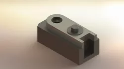 Machine Part with drawing