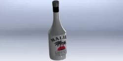 Malibu Rum bottle