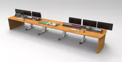 Master Control Room Desk 3D model