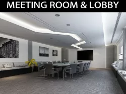 Meeting Room and Waiting Area 3D model
