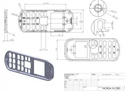 Mobile Phone/Téléphone mobile NOKIA N1280