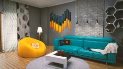 Modern Interior Scene 3D model