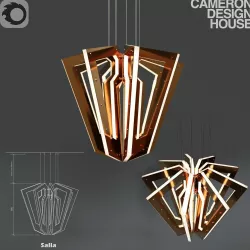 Modern ring light  Cameron design house - SALLA 3D model