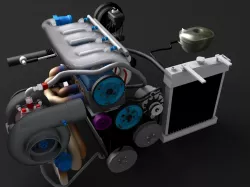 Motor Volkswagen AP 1.9T 4 cilindros 