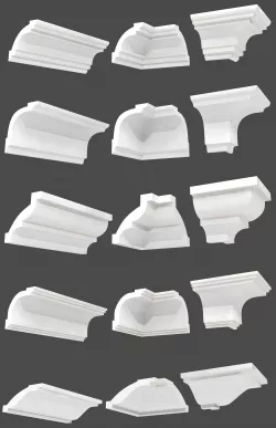 moulding 3D model