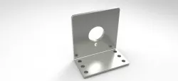 Mounting bracket/clamp for Center shaft DC motor