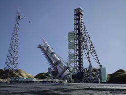 N-1 Rocket Launch Pad 3D model