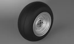 Nose landing gear tire