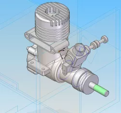 OS .25 SF ABF Engine