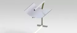 parabola solar collector