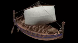 Phoenician Ship 3D model
