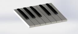 piano keys 3d models 【 STLFinder