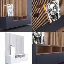 Piure Nex sideboard 3D model