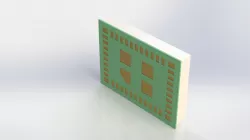 Plate LBEE5KL1DX - Placa LBEE5KL1DX 3D model