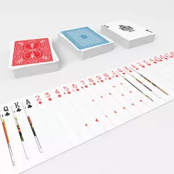 Playing Cards Poker Card Set - single textures 3D model