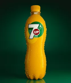 Product bottle 7UP 3D model