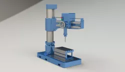 Radial drilling Machine by Shashi kant