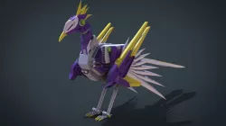 RAINBOW JERK Low-poly  3D model