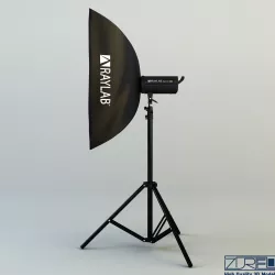 Raylab studio light 3D model