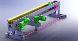 Remove skewers from the grill bars of rolled steel
