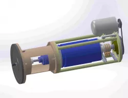 Revolving stator