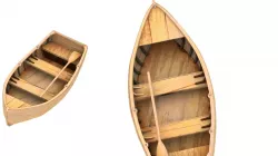 row boat 3D model
